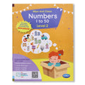 Navneet Wipe And Clean Book  Numbers ( 1 To 50) Level 2:Write And Practice Capital Letters (Reusable Wipe And Clean Books)
