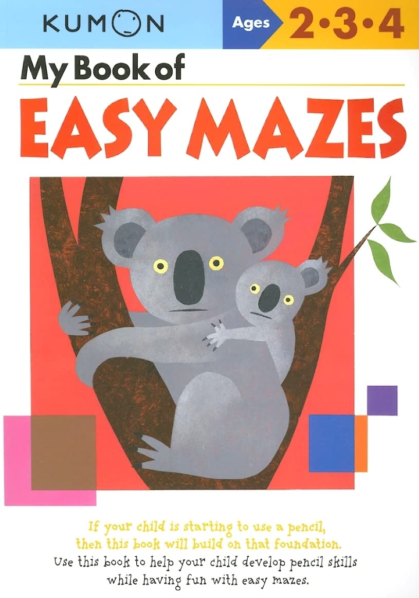 Kumon My Book of Easy Mazes Ages 24 (Kumon Workbooks)