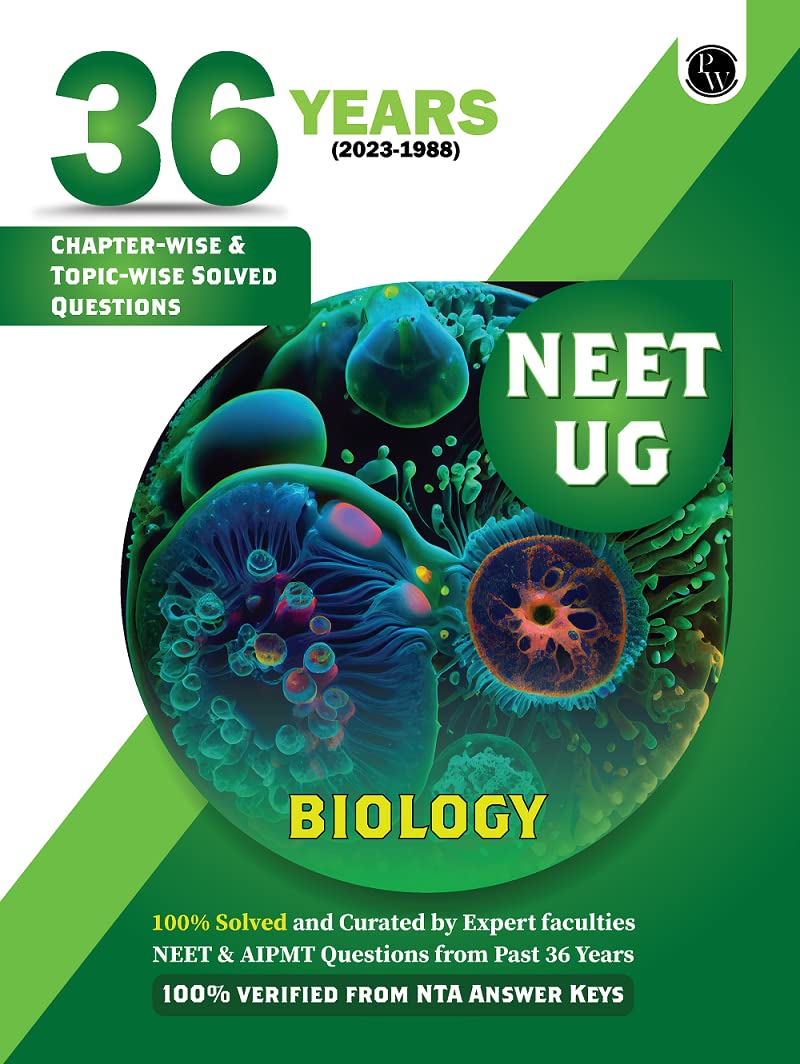NEET 36 Years Biology  Previous Years Solved Papers (Chapter & TopicWise with Solutions) (20231988)