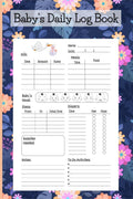 Babys Daily LogBook : Amazing Newborn Baby Tracker Notebook for New Parents or Nannies to Record Breastfeeding, Sleep, Schedules