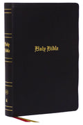 Holy Bible: King James Version, Black, Genuine Leather, Red Letter, Comfort Print