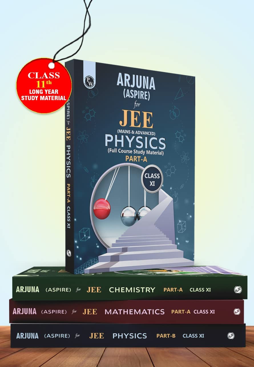 PHYSICS WALLAH Aspire for JEE | Full Course (Main and Advance) Study Material for Class 11 | Complete 9 Books Set PCM Study Mate