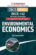 Gullybaba IGNOU CBCS BA (Honours) 5th Sem BECE143 Environmental Economics in English