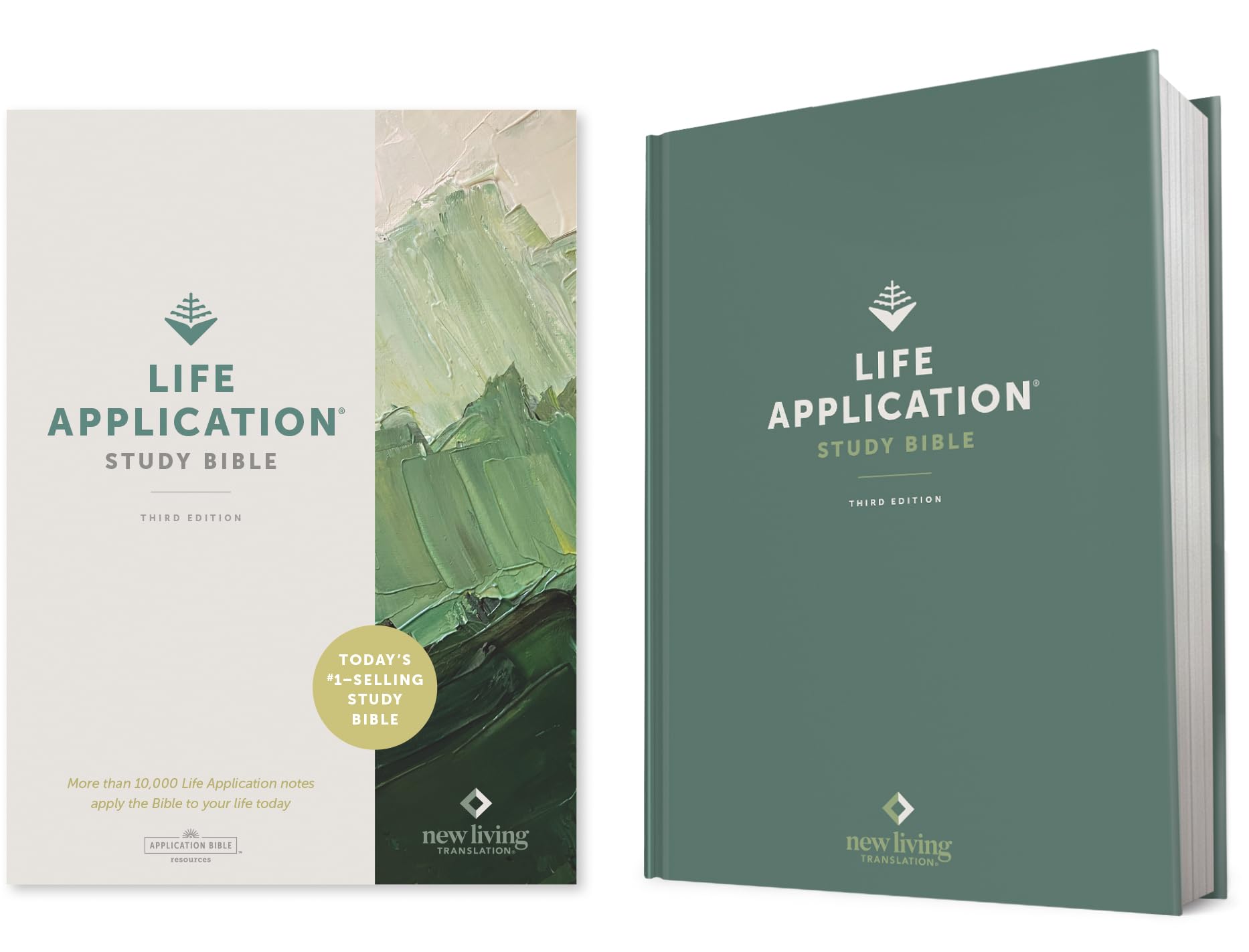 NLT Life Application Study Bible, Third Edition (Red Letter, Hardcover) Tyndale NLT Bible with Updated Notes and Features, Full 