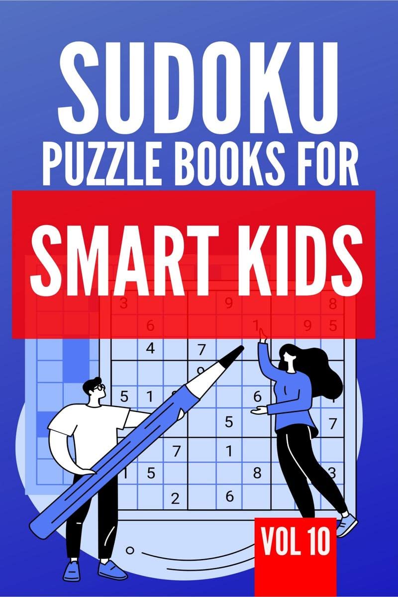 Sudoku Puzzle Books For Smart Kids | Vol 10
