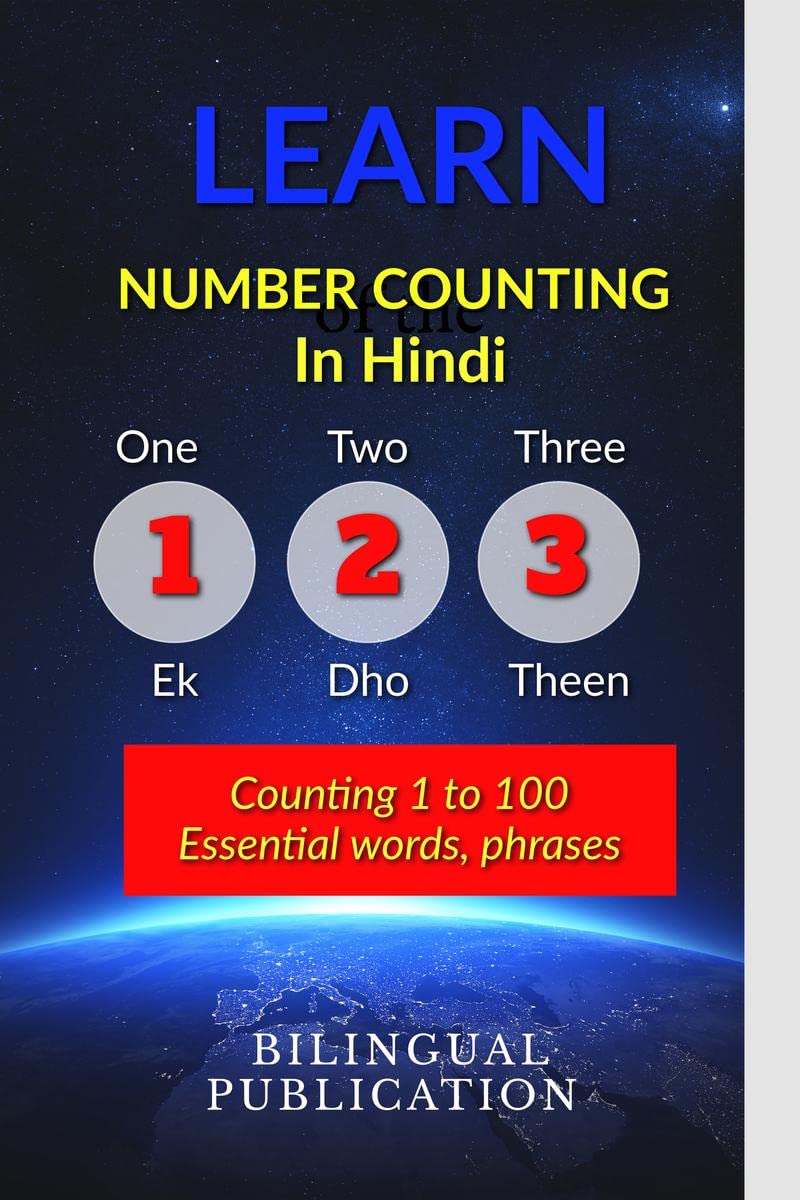 Learn Number Counting in Hindi : Suitable for Travelers to India