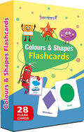 Colors & Shapes Flash Cards For Kids
