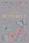 Butterfly Coloring Book : Adorable Butterflies in Large Print, Simple Flowers and Butterflies
