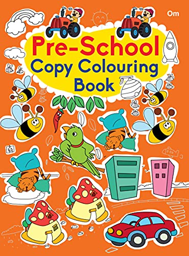 Colouring book : Copy Colouring Book Preschool (Colouring book for kids)