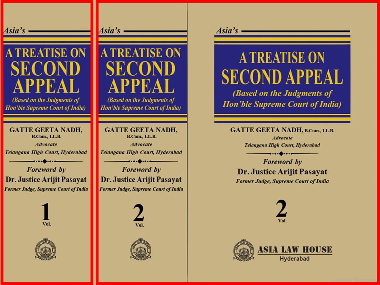 A Treatise on Second Appeal [Set of 2 Volumes]