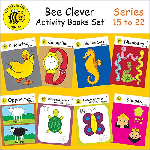 Bee Clever Activity Books Set: Series 15 to 22