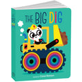 Graduating Board Book  The Big Dig | Childrens books about panda | Early learning books | Board books | Die cut board books