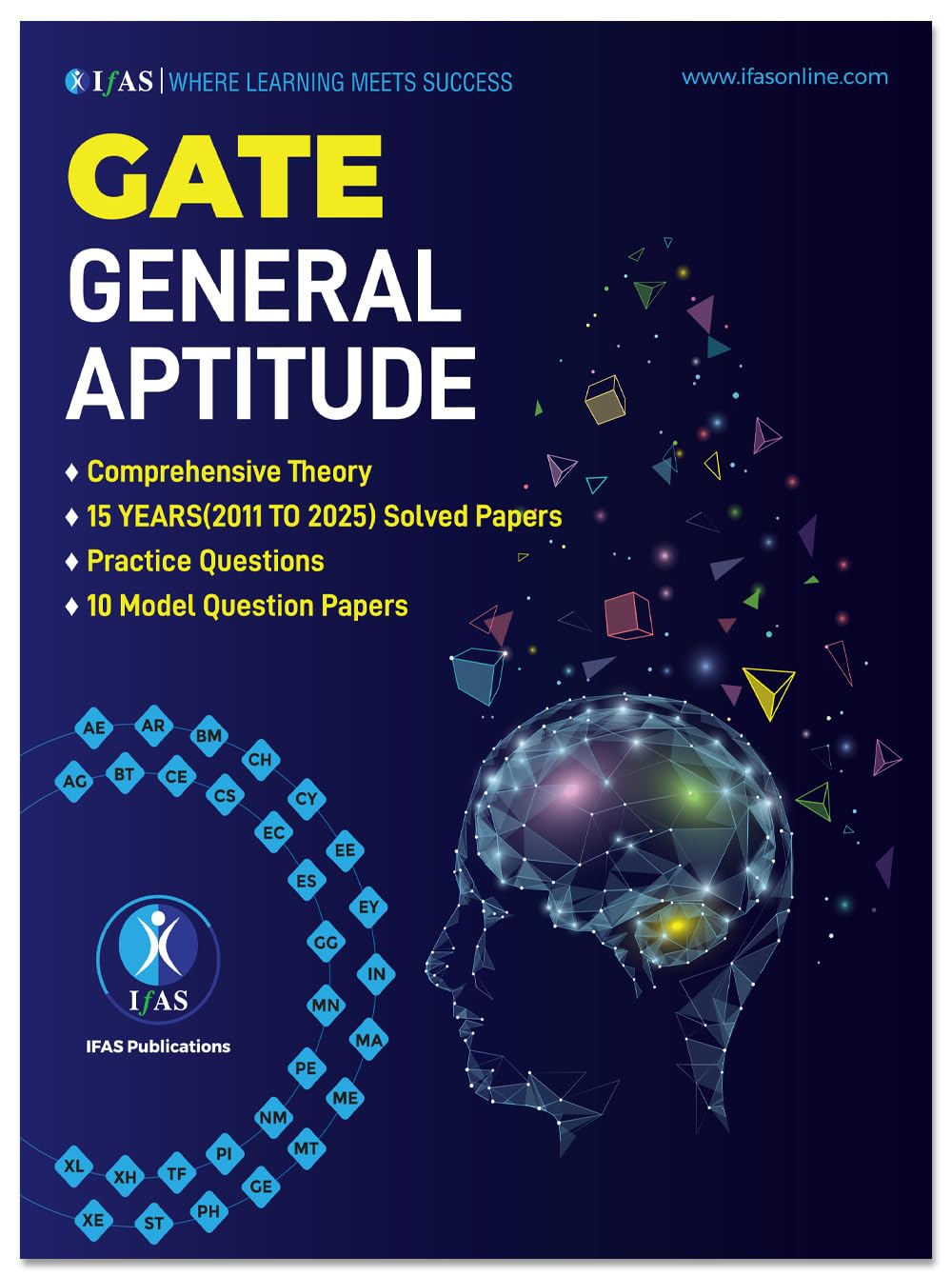 GATE General Aptitude Book 2026 | Previous Year Solved Papers & Comprehensive Theory with Practice Questions | IFAS Publications