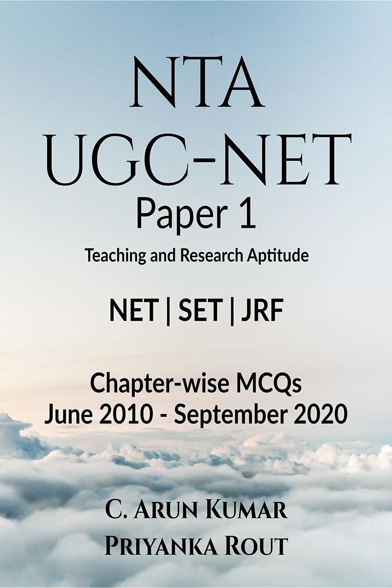 UgcNet Paper 1 : General Paper On Teaching & Research Aptitude
