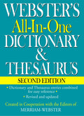 Websters AllInOne Dictionary & Thesaurus, Second Edition