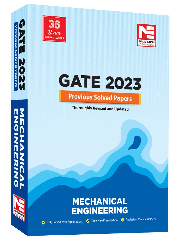 Gate 2023 : Mechanical Engineering Previous Solved Papers