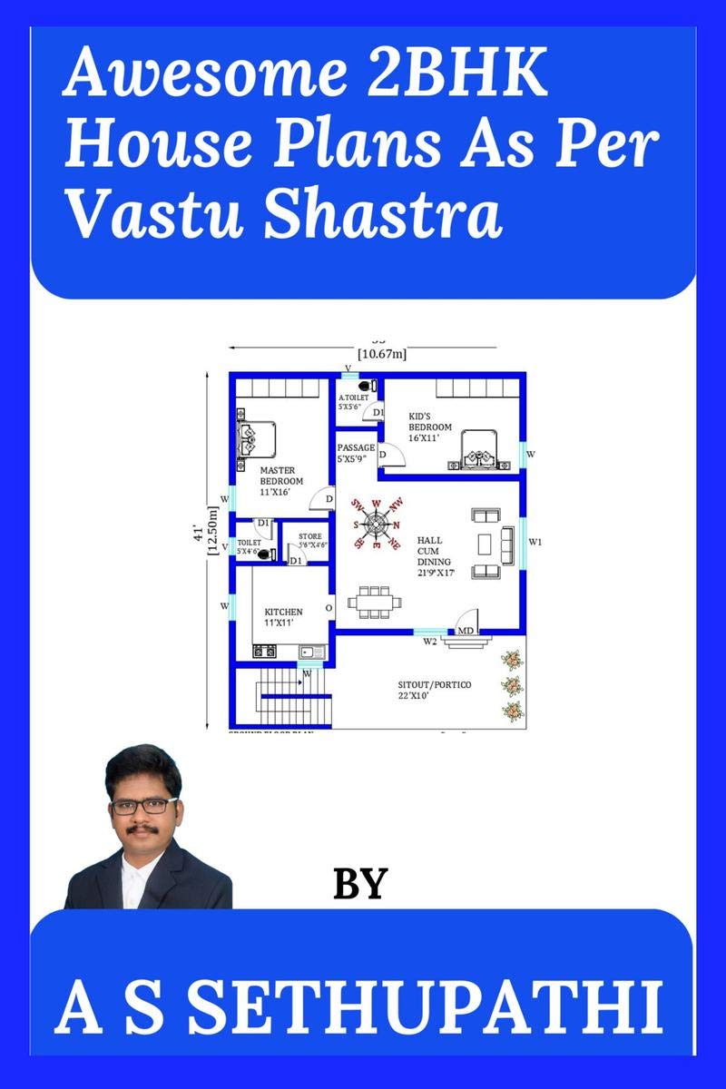 Awesome 2Bhk House Plans As Per Vastu Shastra