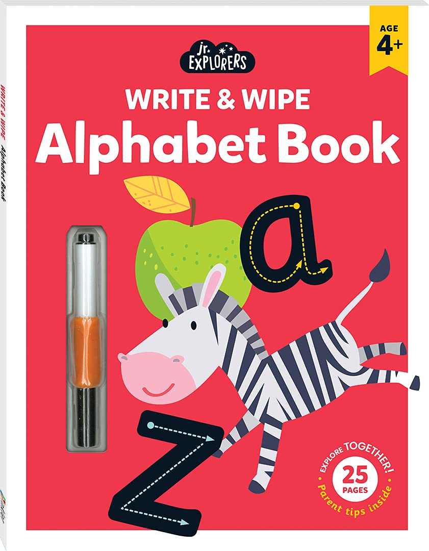 Junior Explorers Write And Wipe: Alphabetbook