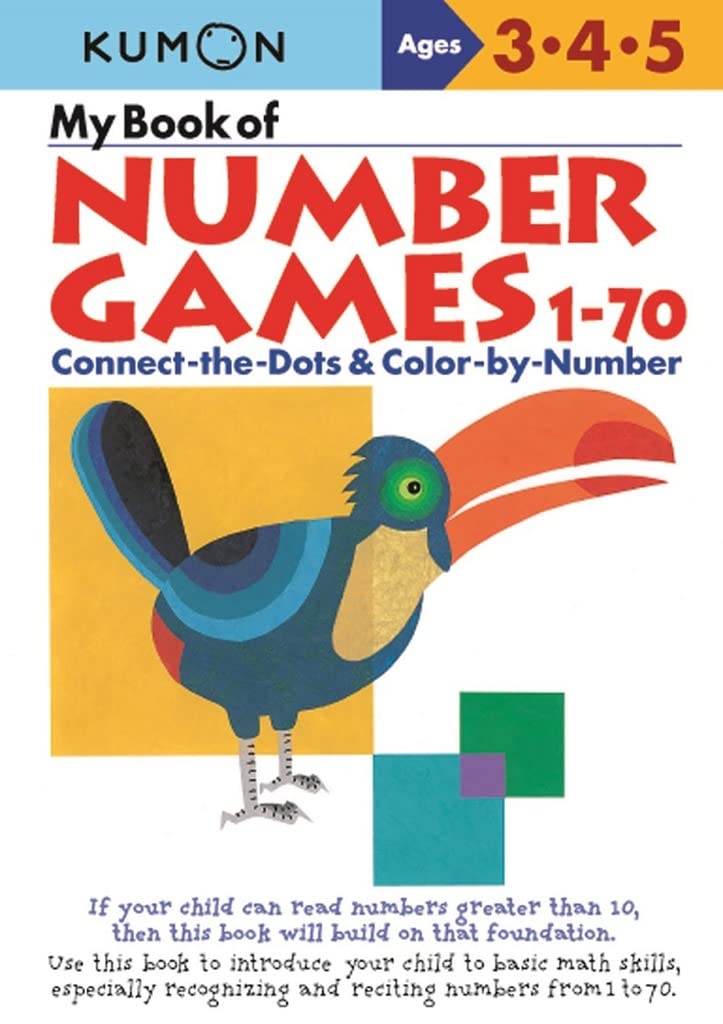 My Book Of Number Games 170 (Kumon Workbooks)