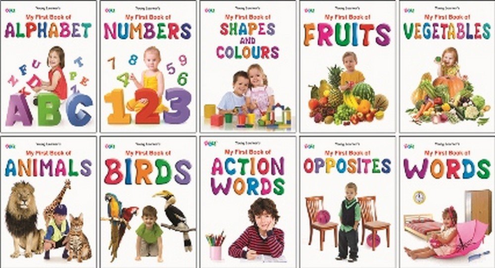 My First Book Series (Set Of 10 Books)