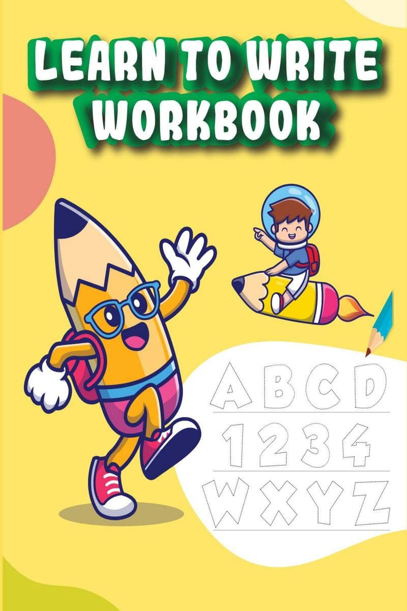 Learn to Write Workbook: First Learn to Write workbook | Practice for Kids with Pen Control, Line Tracing and Letters| Tracing F