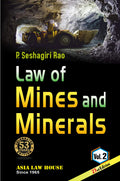 Law Of Mines And Minerals (Set Of 2 Vols.)
