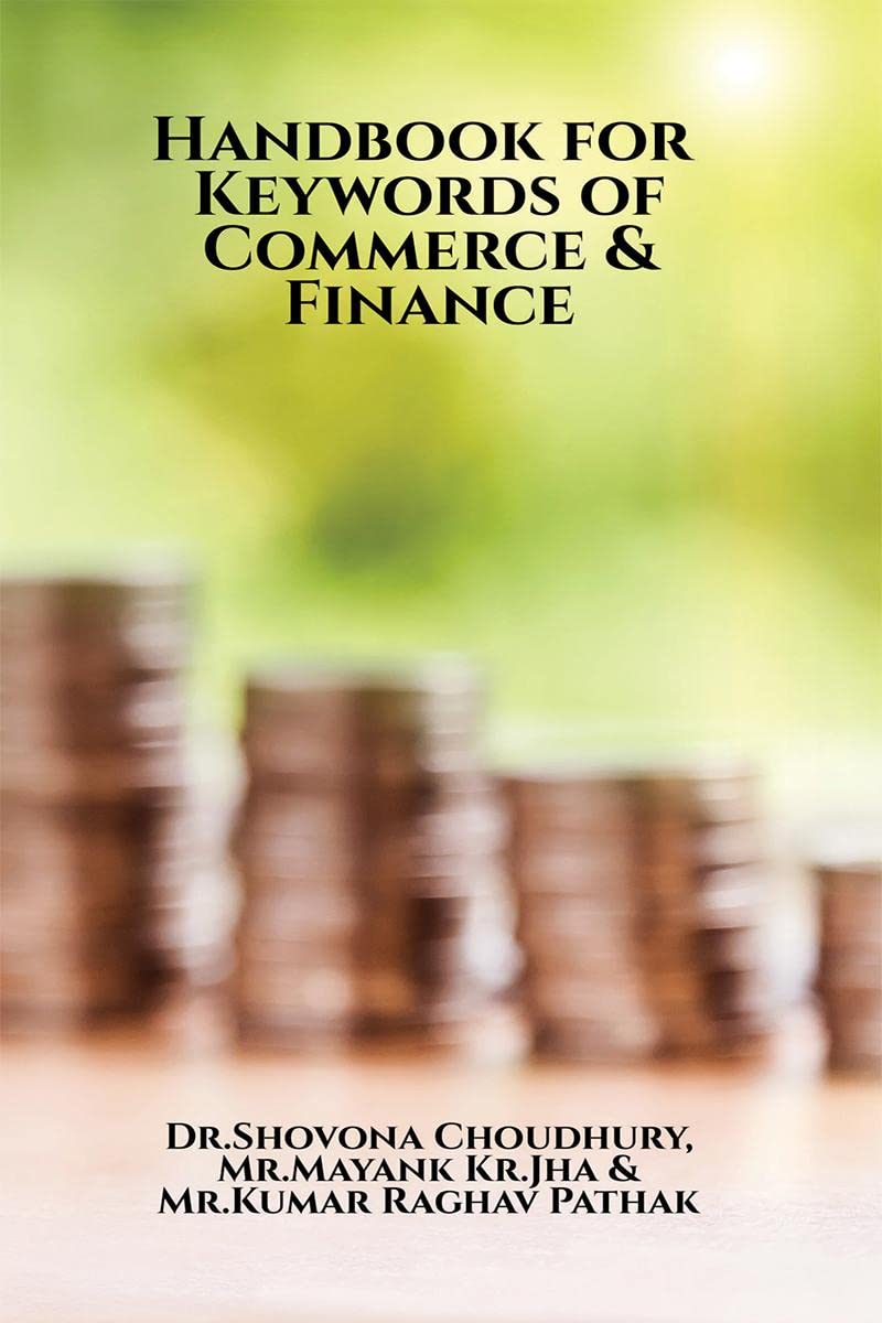 Handbook For Keywords Of Commerce & Finance