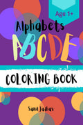 Alphabets ABCDE Coloring Book : For Kids  Age 1+