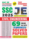 SSC JE CIVIL Engineering Technicial & NonTechnicial Solved Papers 2025 (English Medium) 69 CBTI & II