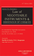 Law Of Negotiable Instruments And Dishonour Of Cheques