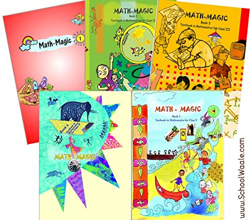 Ncert Mathematics Books Set For Class 1 To 5 (English Medium) (5 Books)