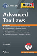 Taxmanns CRACKER for Advanced Tax Law (Paper 2 | Tax/ATL)  Covering past exam questions (topicwise) & answers with ICSI prac