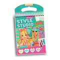 Style Studio Fashion Sketch Activity Book 2 For Girls Age 48 Years Creative Design Kit With Sticker Sheets, Stencil Sheets, Dr