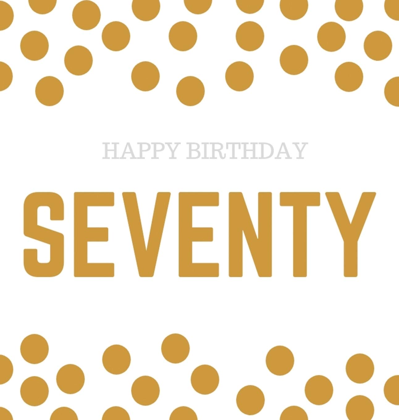 Happy 70th Birthday Guest Book (Hardcover): Happy 70th Birthday Guest book, party and birthday celebrations decor, memory book, 
