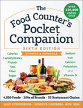 The Food Counters Pocket Companion, Sixth Edition: Calories, Carbohydrates, Protein, Fats, Fiber, Sugar, Sodium, Iron, Calcium,