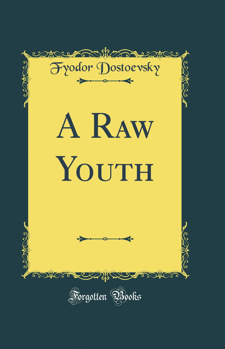 A Raw Youth (Classic Reprint)