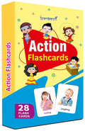 Gurukanth Premium Action Flash Cards For Kids Early Learning | Easy & Fun Way Of Learning 1 Year To 6 Years Babies Smart Card Bo