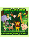Animals and Birds Colouring Book for Kids