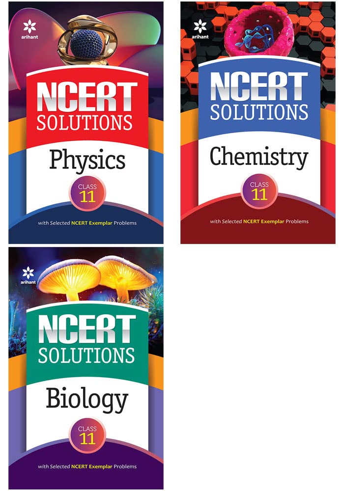 (OLD EDITION) NCERT Solutions Physics, Chemistry, Biology Class 11th