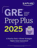 GRE Prep Plus 2025 (Kaplan Test Prep)