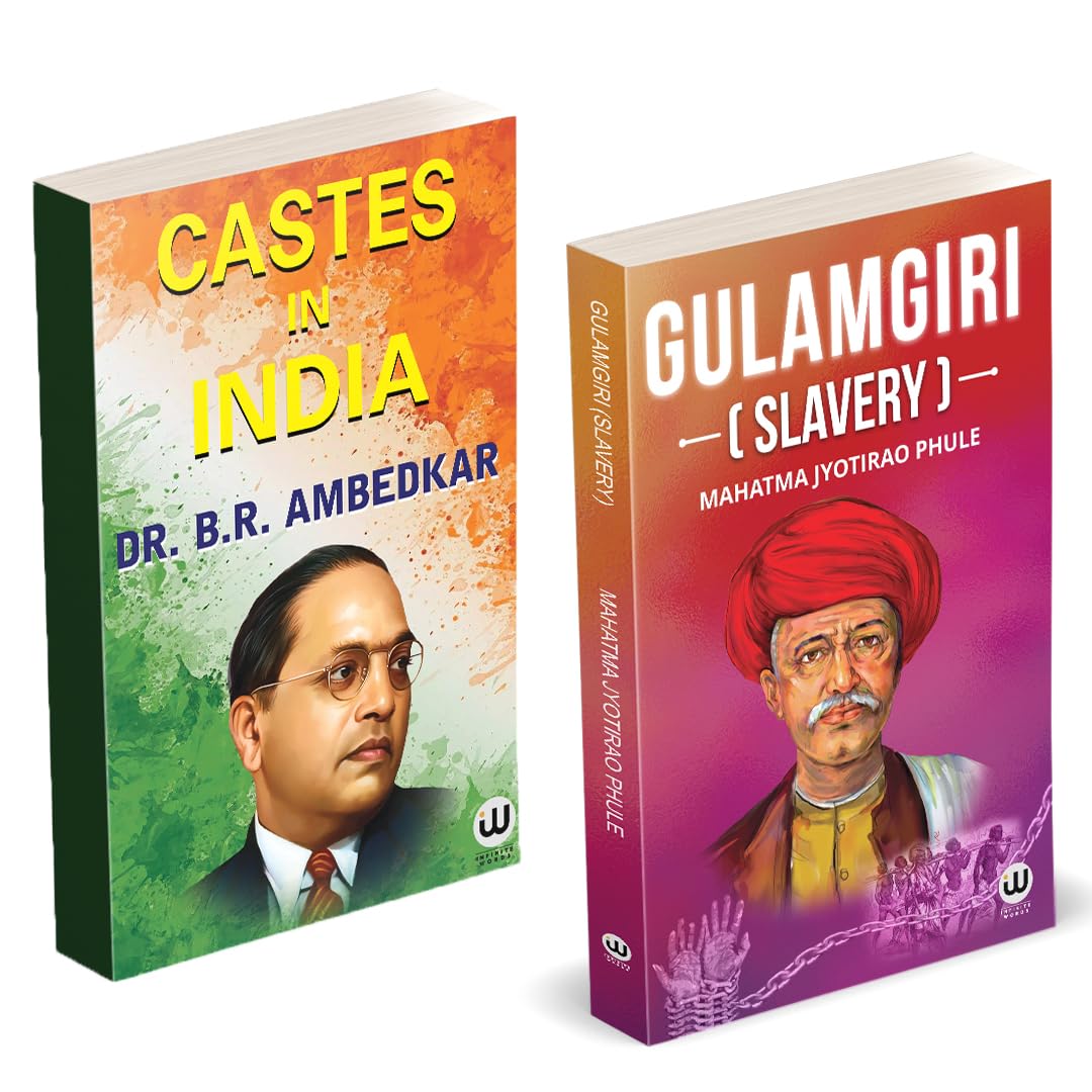 Slavery | Castes In India | Mahatma Jyotiba Phule | Dr. B.R. Ambedkar | English Books, Book | Combo Pack Gift Set | Jyotirao Ful