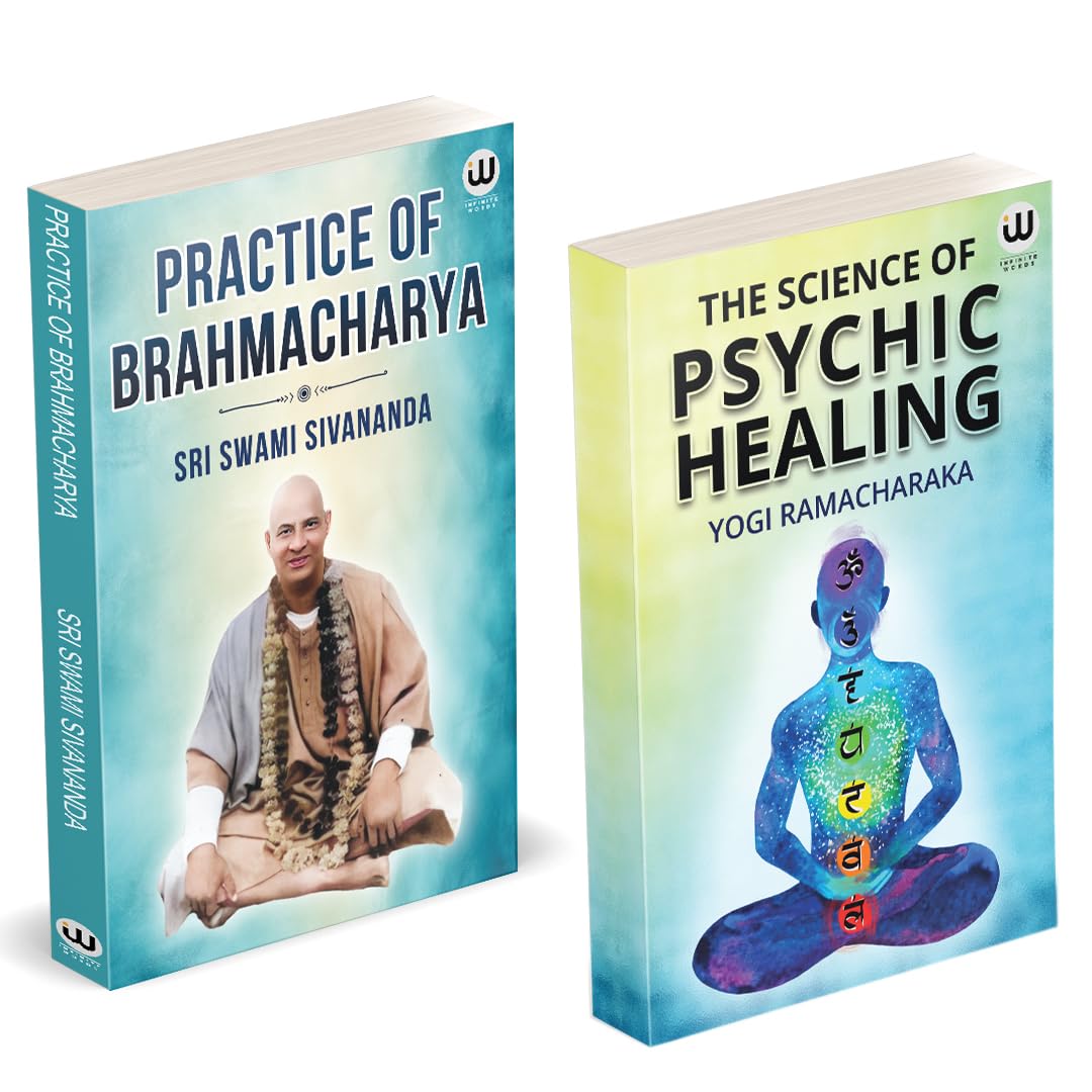 Practice Of Brahmacharya | The Scince Of Psychic Healing | Sri Swami Sivananda | Yogi Ramacharaka | English Paperback Books | Th