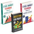 Investing for Profit | Stock Market Technique Book One | Stock Market Technique Book Two | G. C. Selden Book | Richard D. Wyckof