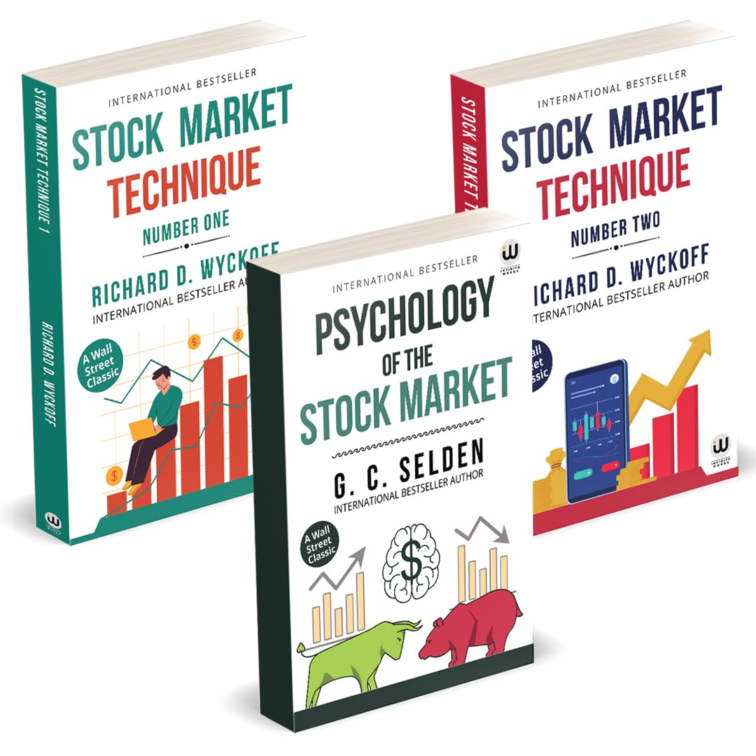 Psychology Of The Stock Market | Stock Market Technique Book One | Stock Market Technique Book Two | G. C. Selden | Richard D. W