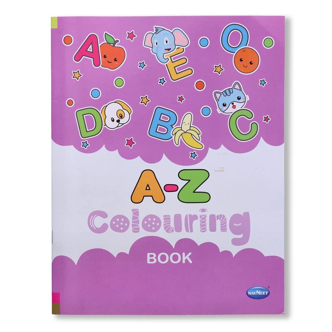 Navneet AZ Colouring Book  Alphabet Colouring Book