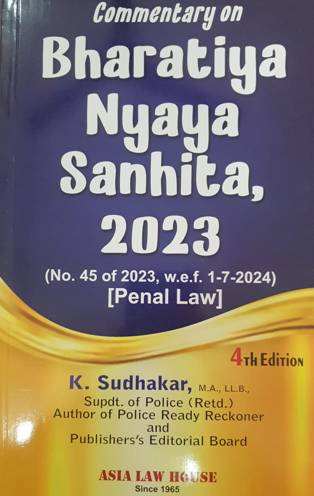 Commentary on BHARATIYA NYAYA SANHITA, 2023 4th Edn.26