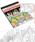 Countryside  Adult Colouring Book : Creative coloring book, Coloring book for stress relief, Peaceful countryside illustrations