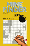 Mine Finder 16x16, Vol III : 80 16x16 Puzzles to Solve, Great for Kids, Teens, Adults & Seniors, Logic Brain Games, Stress Relie