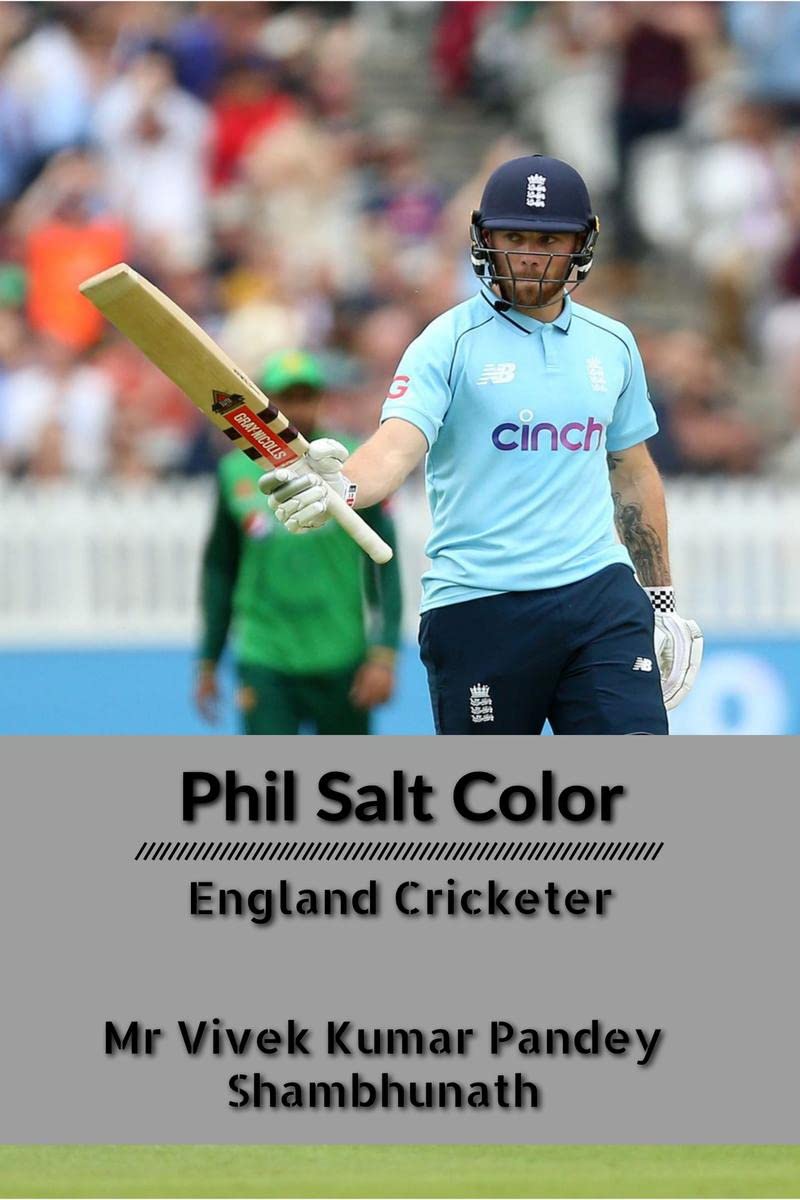 Phil Salt Color : England Cricketer