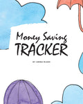 Money Saving Tracker  $10K USD Saving Challenge (8x10 Softcover Log Book / Tracker / Planner)